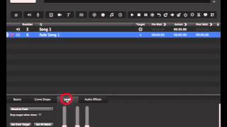 6  Qlab3   Fade In an Audio Cue