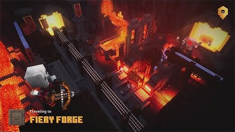 Minecraft: Dungeons - Part 7 Fiery Forge [Playstation 4 Gameplay]