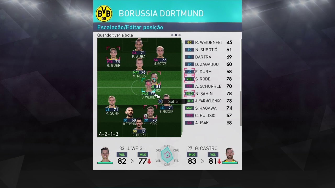 borussia pes 2018