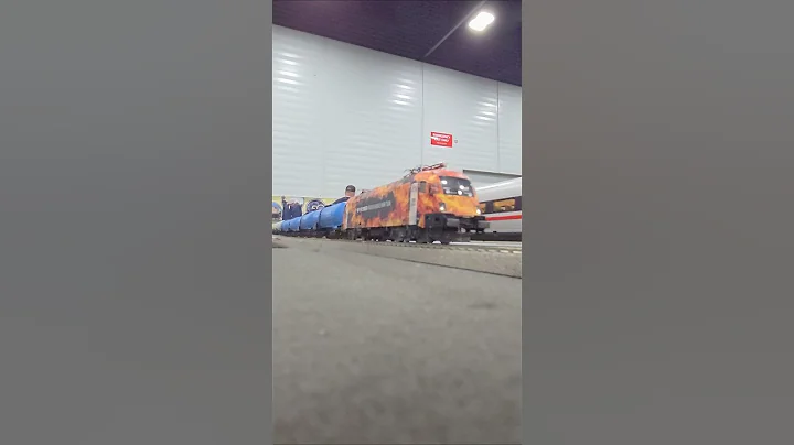 Modelleisenbahn H0 Trainspotting Roco Märklin Evemodel #moba #modeltrains #modelrailway #shorts