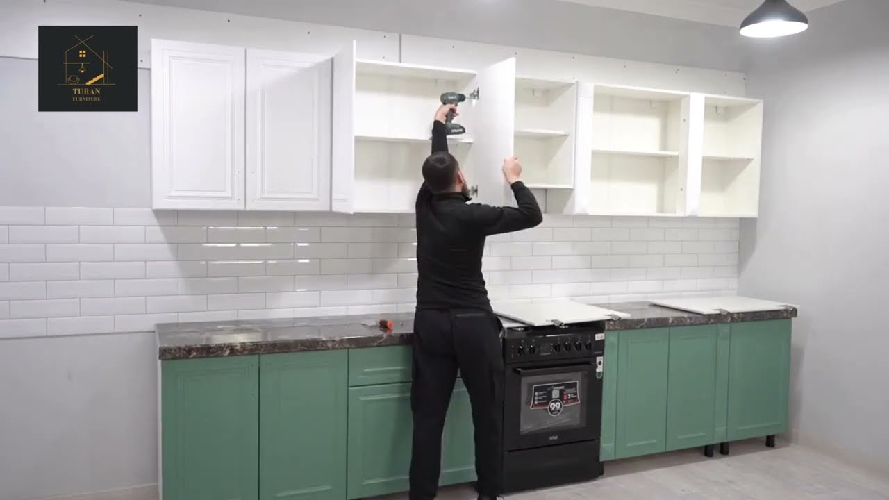 Пошаговая инструкция по сборке кухонного гарнитура "Ева" 3,6