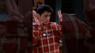 Friends S09E02 | Joey Doesn't Understand Air Quotes #shorts