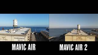 DJI MAVIC AIR VS DJI MAVIC AIR 2 | FULL FLIGHT | 4K 24FPS SIDE BY SIDE REVIEW | PORT OF LOS ANGELES