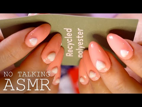 ASMR 1h Shopping Tag Tapping Background ASMR (🎧 NO TALKING | Tapping)