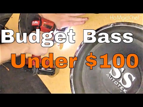 Como Obter Orçamento Baixo Autotek 15 polegadas Subwoofer & BOSS AR1500M