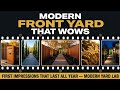 How to Design a Modern Front Yard — First Impressions That Last All Year