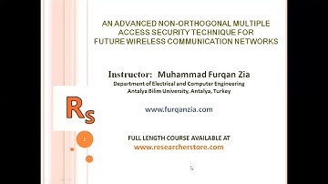 An Advanced NOMA Security Model for Next-Generation WI-FI Communication - (Course Outline)