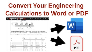 Microsoft Word, PDF, and Markdown Export Added to EngineeringPaper.xyz