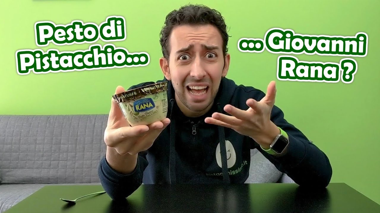 Pesto di Pistacchio Giovanni Rana RECENSIONE YouTube