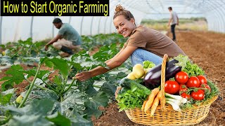 Organic Farming - How to Start Business Organic Farming - Organic Production Step by Step