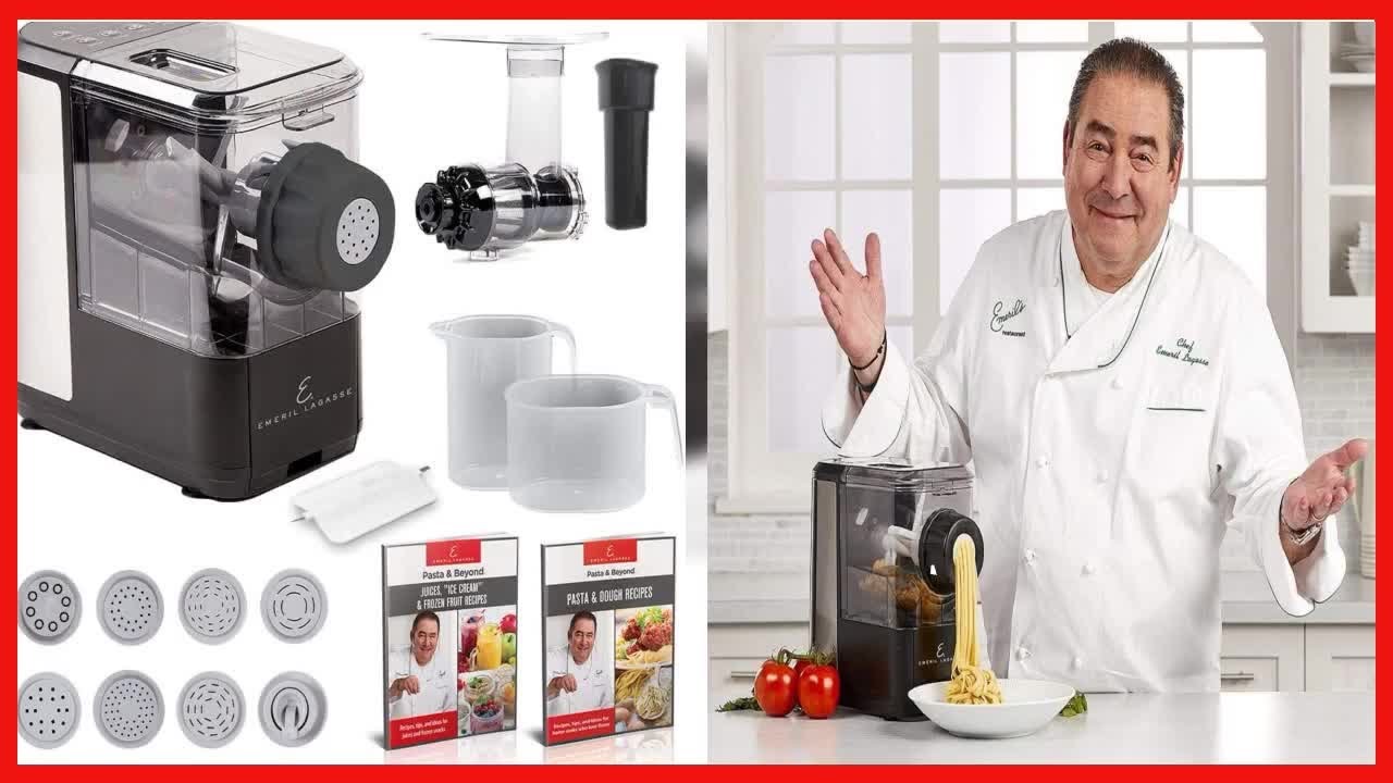 Emeril Lagasse Pasta Maker and Beyond - Juice Function Review