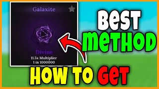 How to GET GALAXITE ORE FAST in THE FORGE - BEST SPOT to OBTAIN GALAXITE Roblox