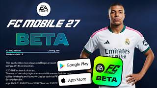 FC 27 MOBILE UPDATE ( FOR ANDROID / iOS ) FC MOBILE 27 LIMITED BETA ( 90 FPS ) FC 27 MOBILE UPDATE ( FOR ANDROID / iOS ) FC MOBILE 27 LIMITED BETA ( 90 FPS )