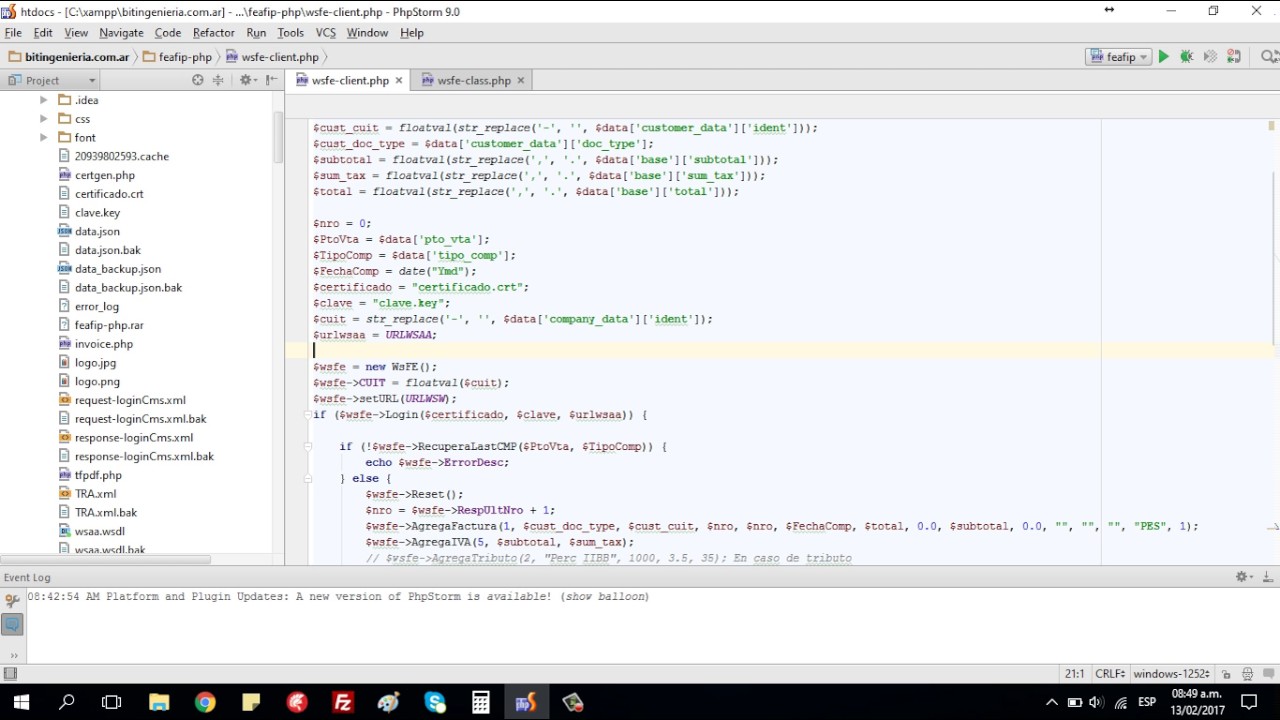 FEAFIP.PHP - YouTube