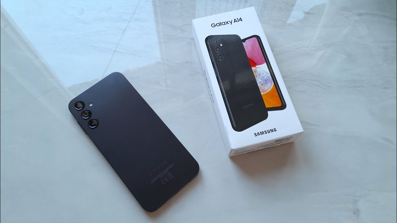 Unboxing Samsung Galaxy A14 | Black Color - ASMR - YouTube