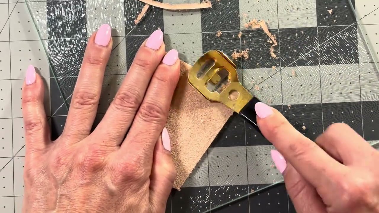 DIY Leather Wallet (see my previous blooper wallet at the end 😆)