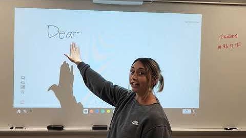 Using the Epson Interactive Projector Video