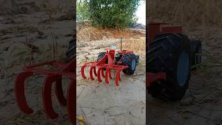 Mini rc tractor with powerful hydraulic system