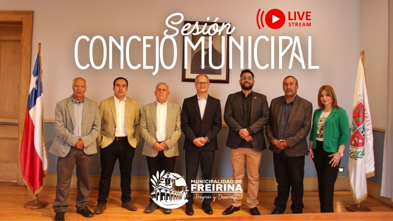 Sesión Ordinaria N°34 del Concejo Municipal de Freirina