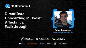 Direct Data Onboarding in Boost: A Technical Walkthrough - Anton Evangelatov