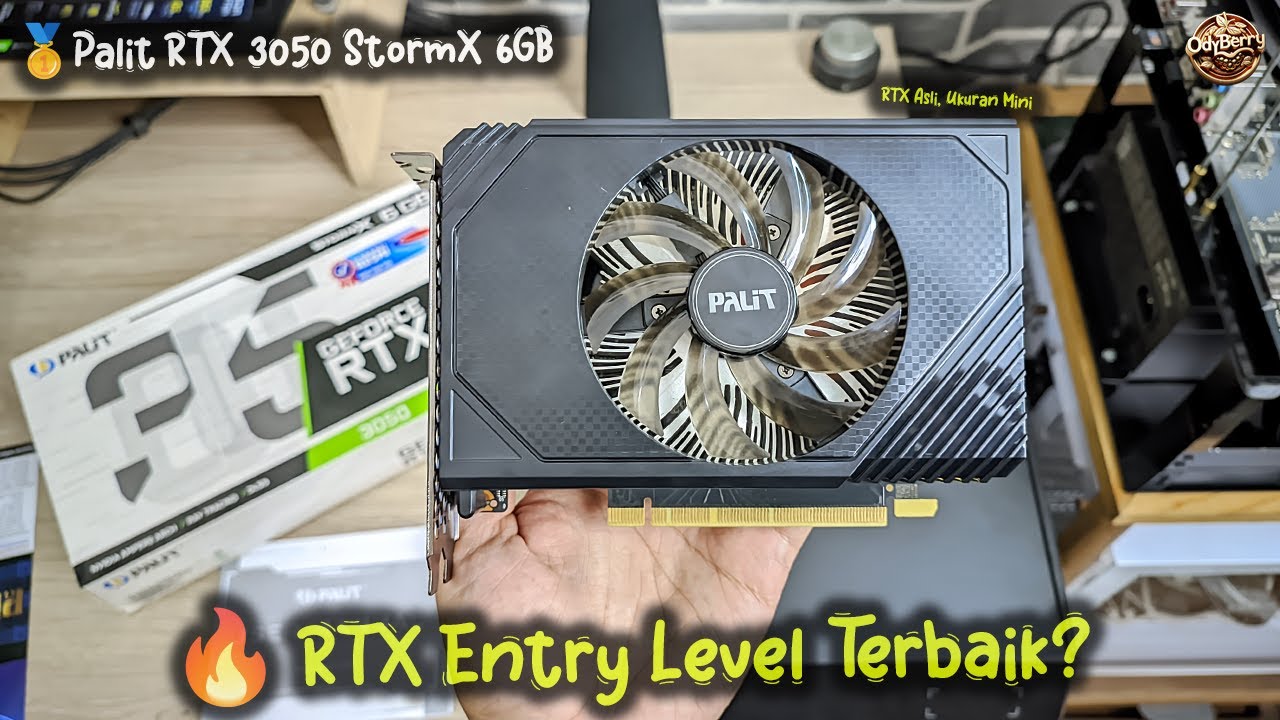 🎮 Gaming Smooth di PC Kecil | Palit RTX 3050 StormX