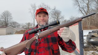 Rugers New M77 Hawkeye Hunter In 358 Winchester - 16.6 Inch Threaded Barrel
