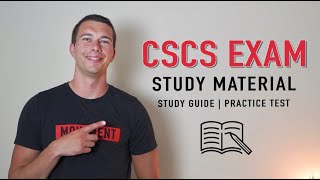 Study Material for the CSCS Exam | The Movement System CSCS Study Guide, Notes, CSCS Study Calendar