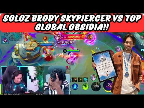 SOLOZ BRODY SKYPIERCER VS TOP GLOBAL OBSIDIA!!