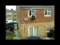 Trampoline Jump Out Window Fail - thesportsforum