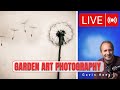 How To Make Silhouette Photo Art From Your Garden... LIVE!