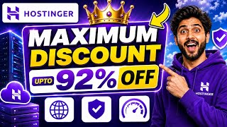 Hostinger Best Deals 2026 🔥 | Maximum Discount on Hosting, VPS & SSL | Hostinger Offers