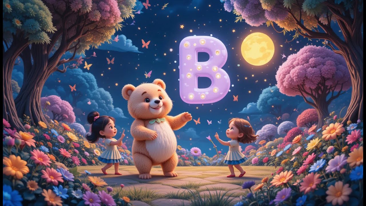 Bear Rabbit Abc B is for Bear | ABC Learning for Kids | Alphabet with Animals | Fun ...