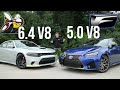 Lexus GSF vs Dodge Charger Scat Pack: $85k Japanese Muscle And $40k American Muscle [Wheel2Wheel]