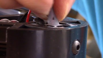 Anycubic Linear Plus Build Video 10 Signal Wire Strain Relief