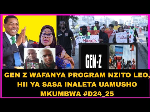 GEN Z WAFANYA PROGRAM NZITO LEO HII YA SASA INALETA UAMUSHO MKUMBWA D24 25 WASANII WAVAMIWA VIB