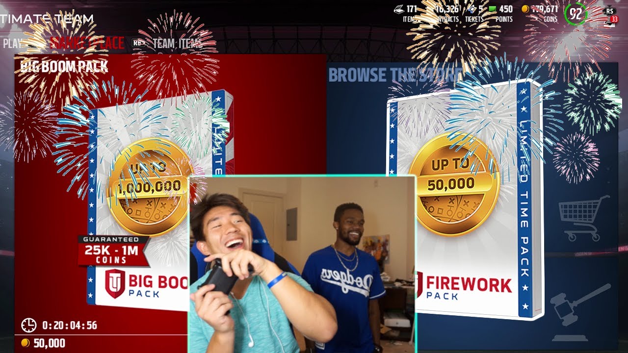 Can We Get Lucky And Get 1 Million Coins!?! - Madden 17 Ultimate Team