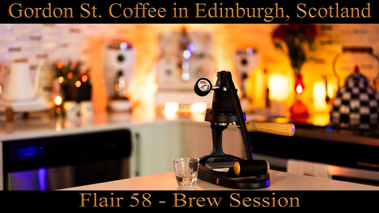 Flair 58 Brew Session | Ручная кофемолка Pietro Soup FAIL | Gordon Street Coffee Roasters