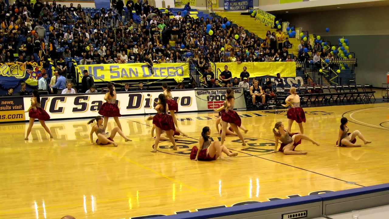 UCSD Dance Team Spirit Night 2012 YouTube