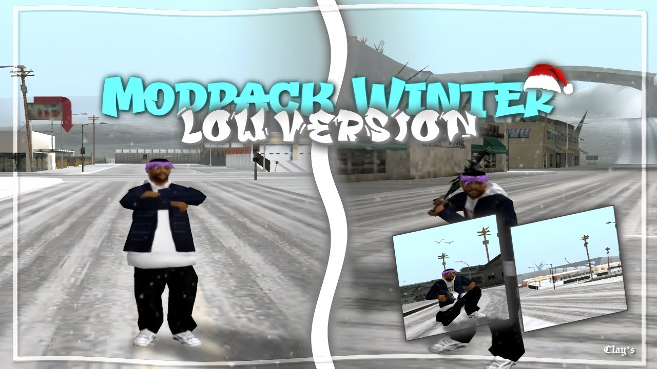 [SHARE] MODPACK WINTER LOW VERSION DINGIN BANGET JIR!🥶 - GTA SA-MP Mobile