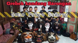 raid on the barongan cage of Soko Putro Budoyo