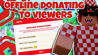 🔴FIRST DONATION CENTRAL LIVE| 💵💸DONATING ROBUX | GOAL: FIRST 10K DONO