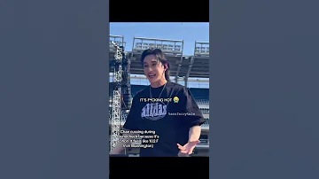 Chan Dying Of Heat Skz Straykids Concert Bangchan Swearing Funny Kpop Washington Kpopfypシ 