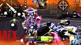 Apex Mobile but with 120Fps Smooth Movement on a 60fps device🔥|| Rainbow gamer|