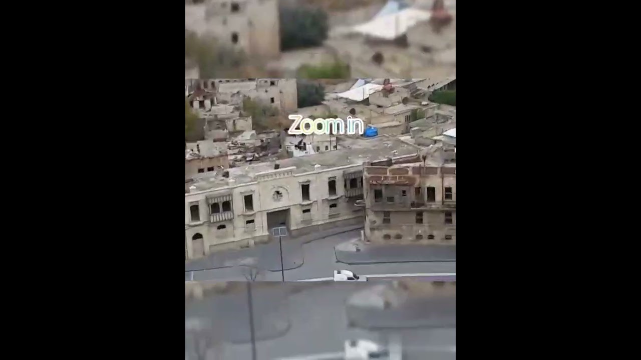 view from aleppo castle