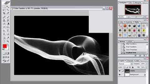 How To Make Colored Smoke In Photoshop - Tutorial