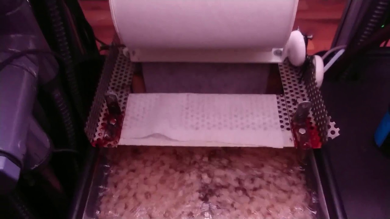 Freshwater ultimate sump filter: moving bed + roll paper ;-)