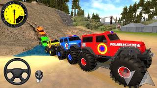 Juegos De Carros - Offroad Racing Stunts Jeep 4x4 Rubicon #2 - Driving Dirt Cars - Android GamePlay screenshot 1