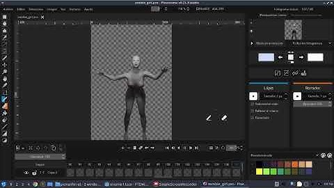 Pre-Rendered Zombie Girl animated in Pixelorama: From The Deep Web Zero