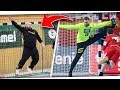 FUßBALLTORWART ALS HANDBALLTORWART | Meti im Tor beim HANDBALL ft Profis & mehr! PMTV