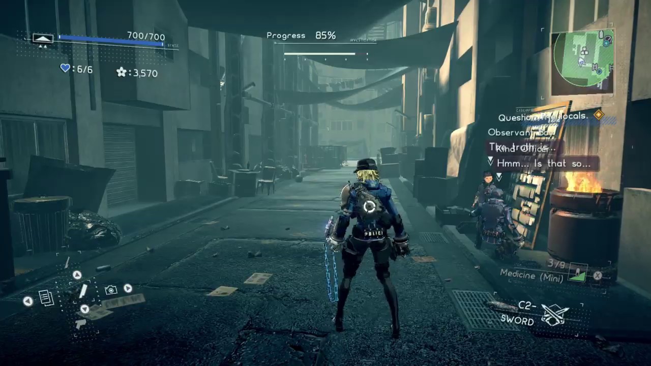 Astral Chain Get to Medicine Buff Vendord Maison Forest Search